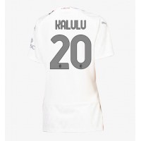 Dres AC Milan Pierre Kalulu #20 Preč pre Ženy 2023-24 Krátky Rukáv